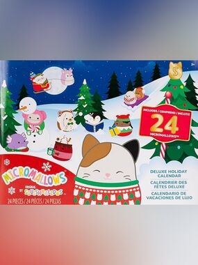 Squishmallows Micromallows Deluxe Holiday Advent Calendar NEW